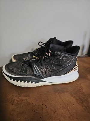 Nike Kyrie 7 Mens Size 16 Ripple Effect Black Arctic Punch Shoes CQ9326-005 Used