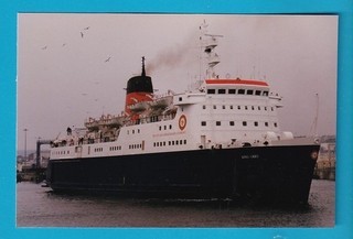 Original PC Size Real Photo Isle Of Man Steam Packet KING ORRY Douglas