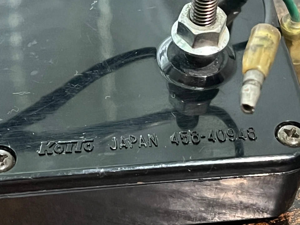 Reloj digital Kawasaki vintage OEM Koito 458-40948 probado funciona coleccionable Foto 4 de 4