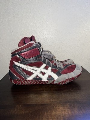 SAMPLE Asics Agressor Wrestling Shoe Size Rare Vintage