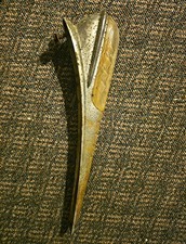 Vintage 1946-1948 Plymouth Saling Ship Hood Ornament Emblem