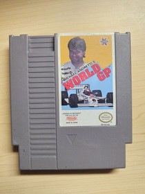 NES 4 game Lot Soccer, All Pro Basketball, Championship Pool, World GP Tested