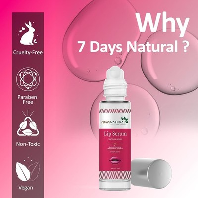 7 Days lip serum for dark lips to pink lips for smoker men women 10ml