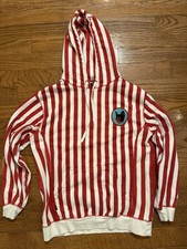 Golf Wang Red White Striped Fleece Pullover H...