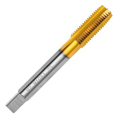 SMJXTOP M10 X 1.25 Metric Thread Tap,M10 X 1.25mm M2 HSS Right Hand M10x1.25