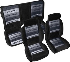 1985 Camaro LS Conteur Black / Charcoal Seat Upholstery Set