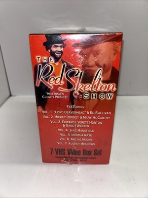 The Red Skelton Show - Americas Clown Prince - 7 VHS Video Box Set
