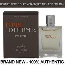Hermès Terre d'Hermès Eau Givrée Miniature Eau de Parfum 0.17 oz for Men - NEW