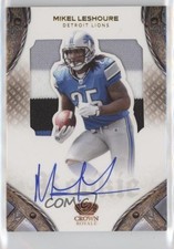 2011 Crown Royale Rookie Silhouette Signatures /299 Mikel Leshoure Auto 0nr3