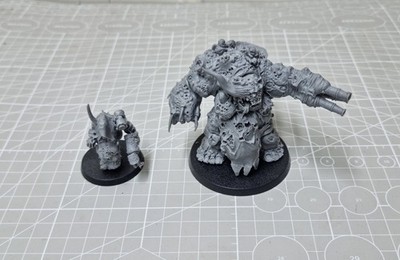 Warhammer 40k Death Guard Nurgle Daemon Prince and Herald