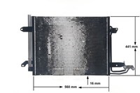 Mahle Ac 325 000S Kondensator, Klimaanlage FüR Vw,Vw (Faw)