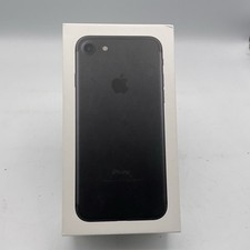  EMPTY BOX ONLY Apple iPhone 7 Black 32gb EMPTY BOX ONLY 