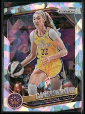 2025 Panini Prizm WNBA #87 Cameron Brink Ice Prizm