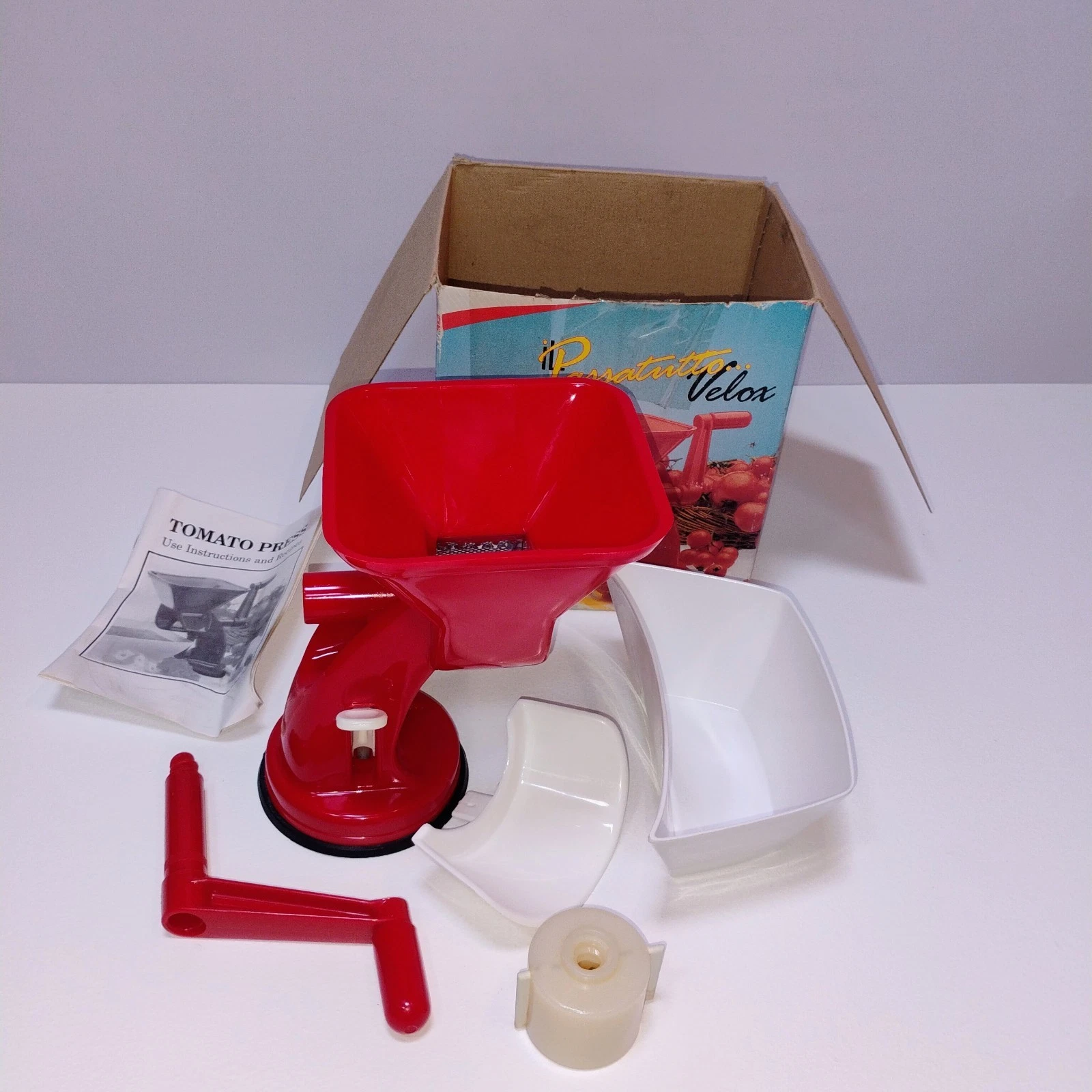 Rigamonti Passatutto Velox Tomato Press Strainer Juicer Mill Made In Italy