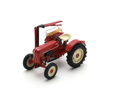 SCHUCO,PORSCHE Junior Tractor with Mower, 1/43, SCH7318