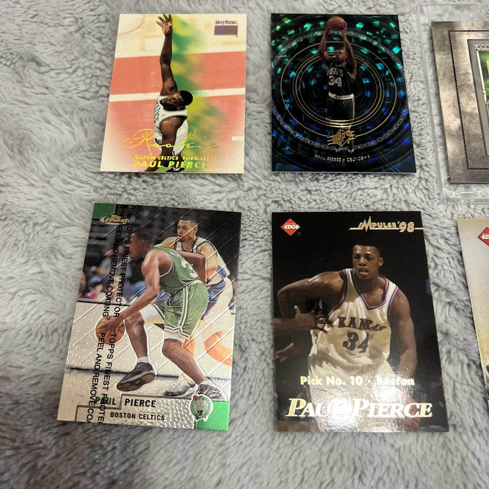 Skybox E-Xciting Paul Pierce 1999-00 + Topps cromado + EX RC + E-X + 12 insertos SP Foto 2 de 4