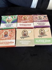 Lot Of 6 Mixed Variety Dr. Squatch Natural Bar Soap Pack