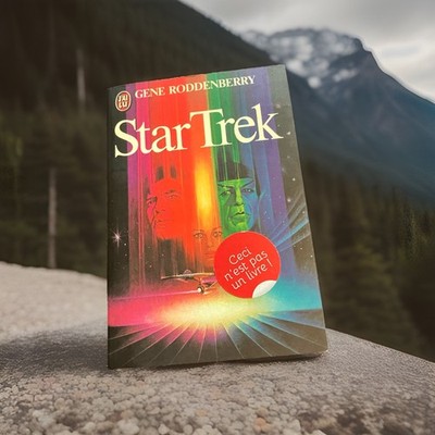 Star Trek The Motion Picture Book Gene Roddenberry FRENCH Paperback 1980 J'ai Lu