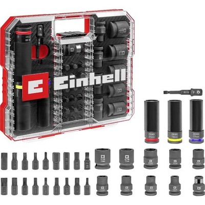 Einhell Impact Bit- und Steckschlüssel-Set 1/2 109288