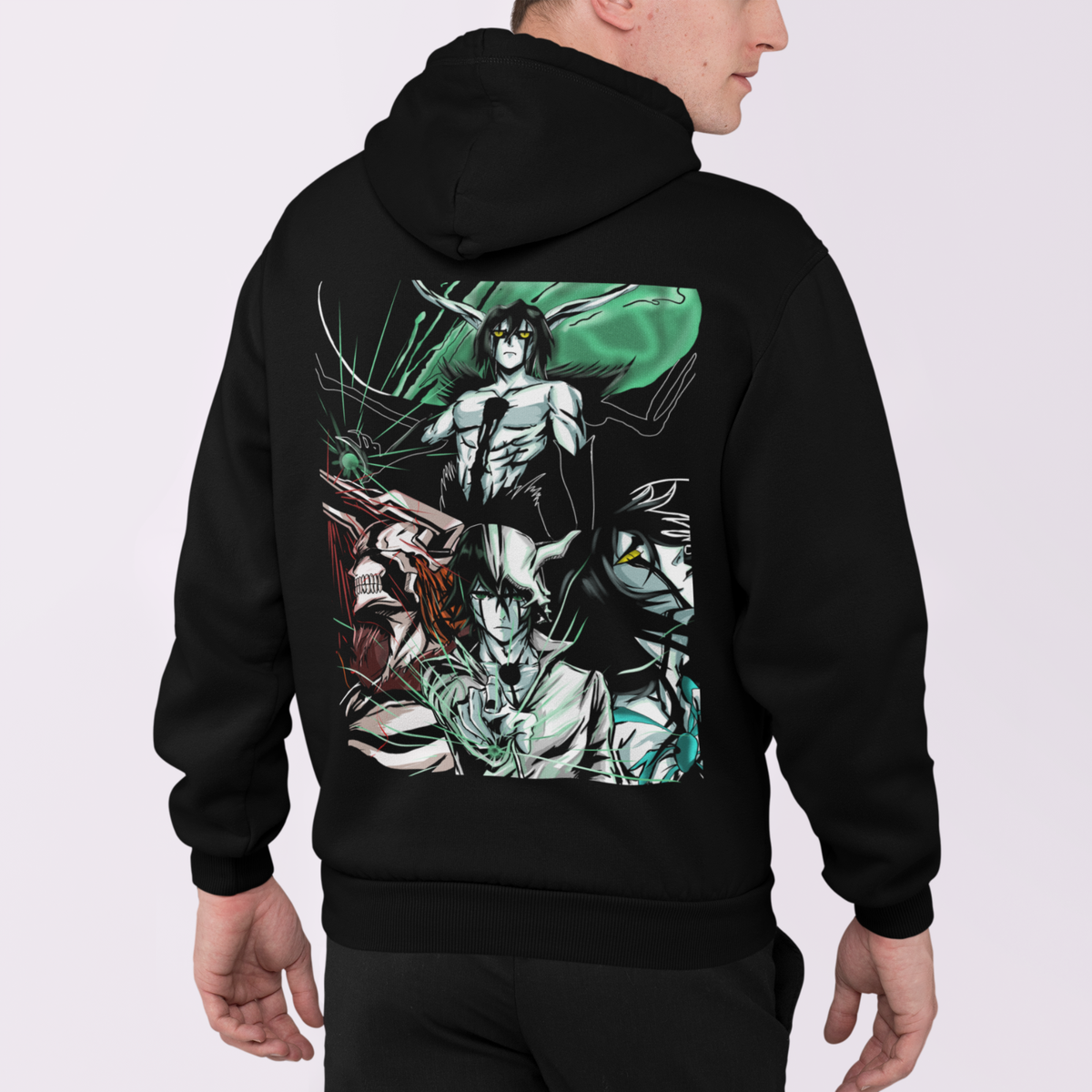 Ulquiorra Espada Hoodie Ichigo Bankai Aizen Bleach Anime Hooded