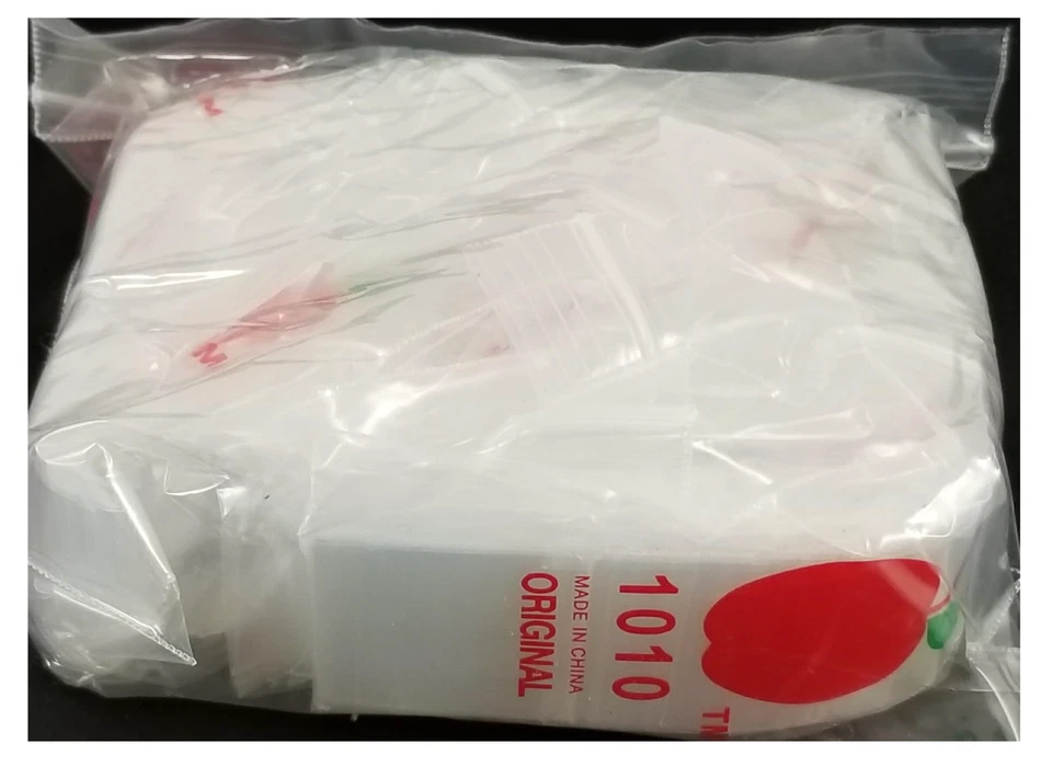 CLEAR 1”x1” Apple Baggies - 50,000 baggies Case Liquidation! - Image 2 of 2