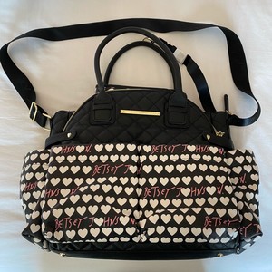 betsey johnson diaper bag