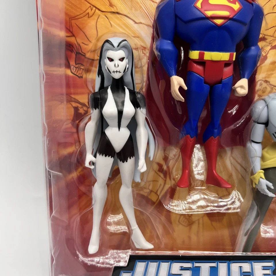 Figura de acción ilimitada DC Universe Justice League paquete de 3 Superman Metallo nueva Foto 4 de 4