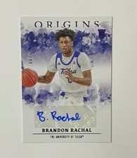2021-22 Chronicles Draft ORIGINS - Brandon Rachal Purple AUTO 29/49 RC NETS