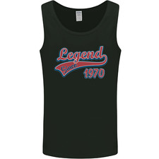 Legend Since 56th Birthday 1970 Mens Vest Tank Top