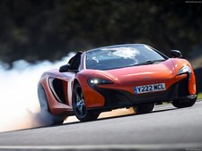 Cars mclaren 650s spider 2015 supercar gt sport 23 Desk Mat Stitched