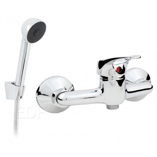 Duscharmatur Brause Armatur Einhebelmischer FüR Die Dusche Mit Duschset-image