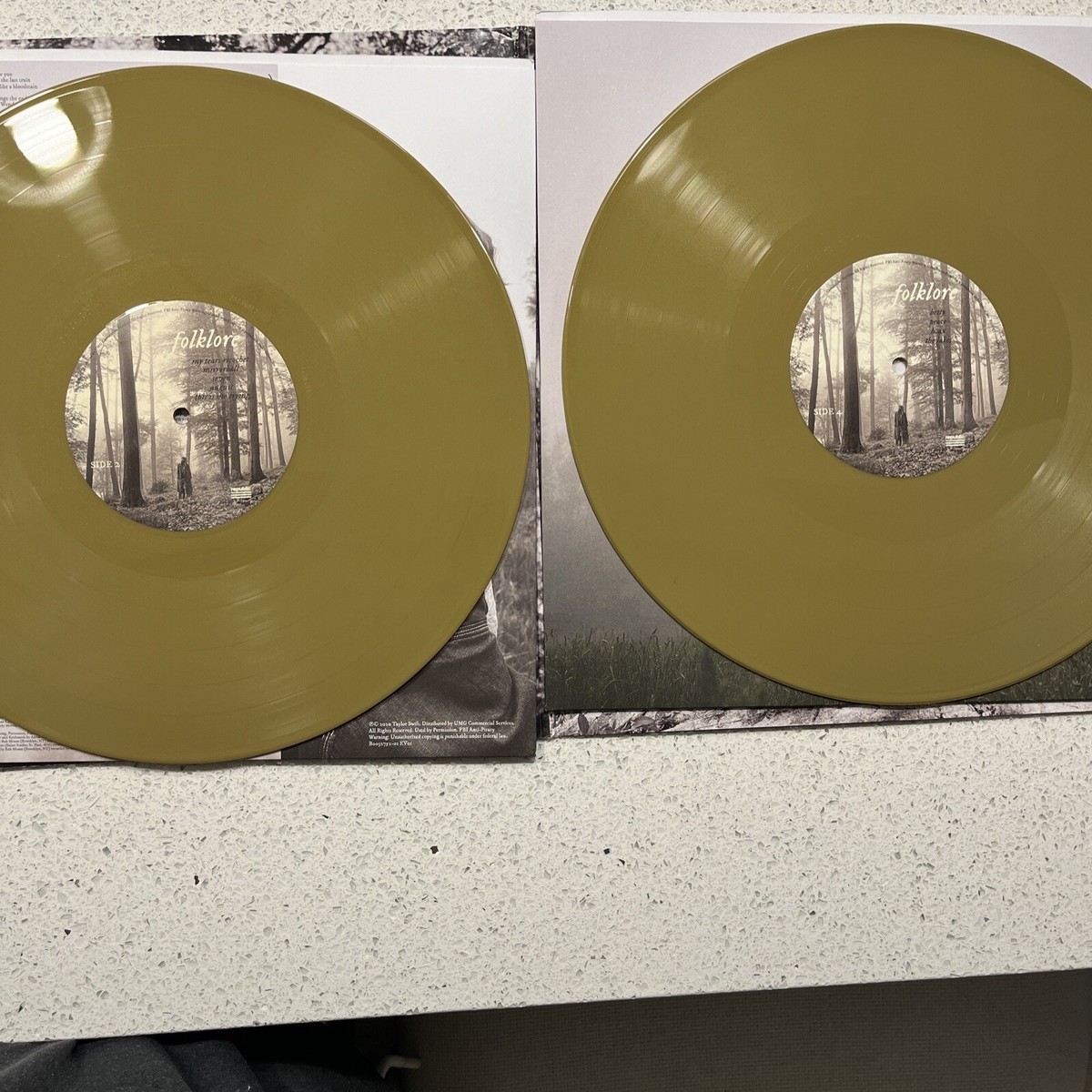 Taylor Swift - Folklore - BEIGE COLOR 2LP VINYL LIMITED