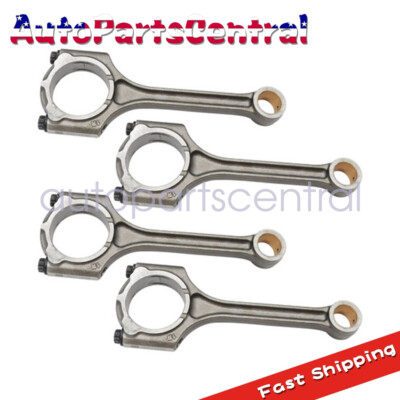 4PCS Connecting Rod fit 2014-15 Kia Forte 12-16 Hyundai Elantra 1.8L 23510-2E101