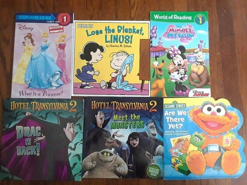 Lot 6 Kids Booklets Sesame Street Peanuts Linus Disney Princess Minnie Ebay Lot 6 Kids Booklets Sesame Street Peanuts Linus Disney Princess Minnie Ebay