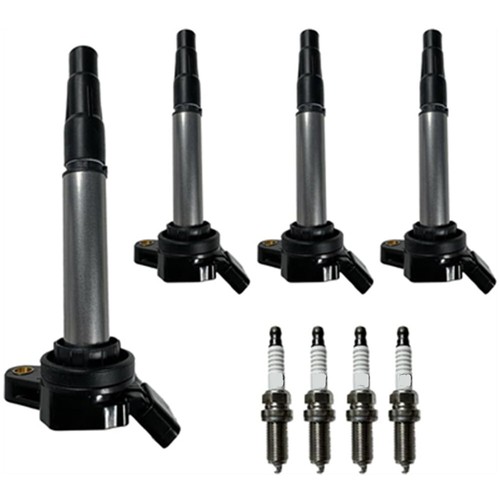 4 Sets Ignition Coil & Spark Plug 90919-02252 For Toyota Corolla 1.8L I4 2011-15 - Picture 2 of 5