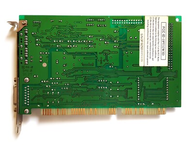 ISA Sound Card OPT32W3D Super Sound Origins 32W-3D 82C925