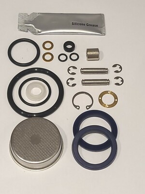La Pavoni Gruppenkopfdichtung/Service Kit Pre Mil 49mm + Stifte, Sieb, Scheibe & Fett