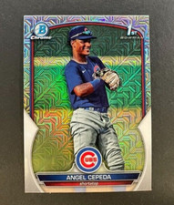 2023 Bowman Chrome 1st - Angel Cepeda #BCP-205 Chicago Cubs - Mojo