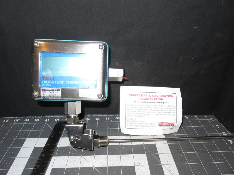 Wahl DSX500 Digital Process Thermometer RTD Sensor & Immersion Temperature Probe - Image 2 of 4