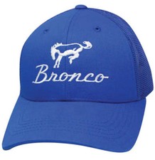 Ford Bronco Royal Blue Auto Hat Cap