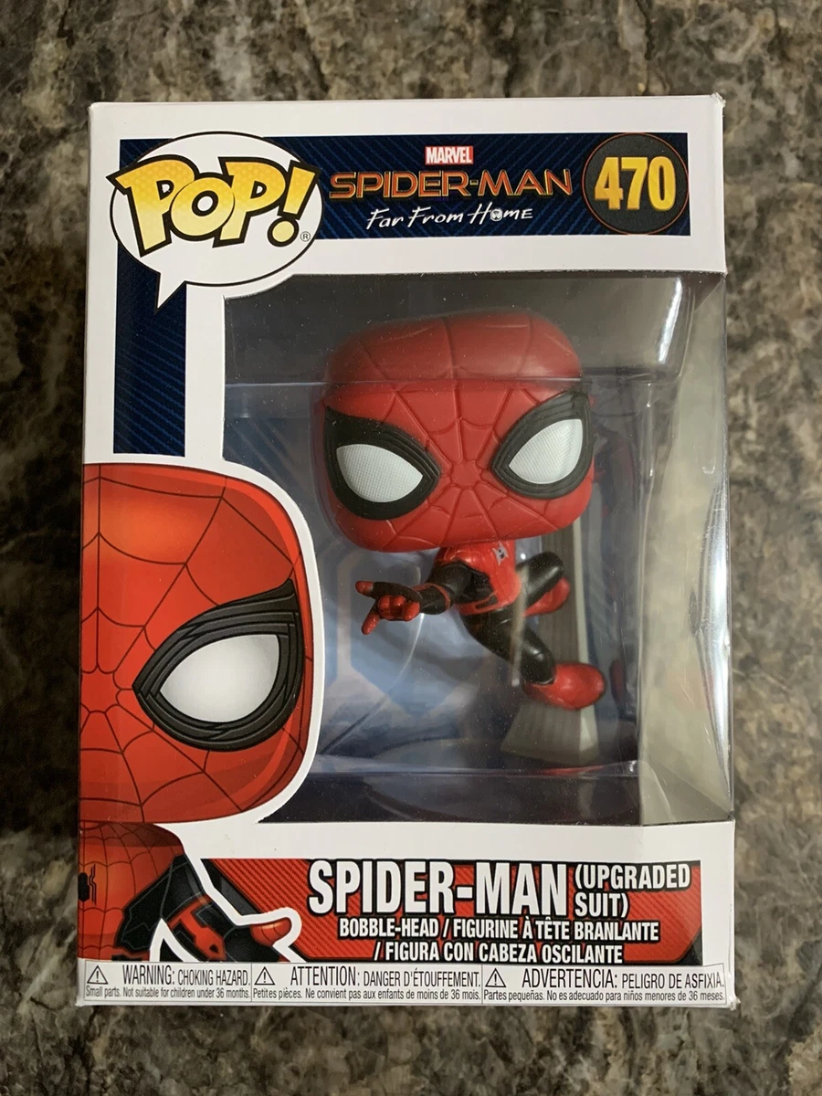 Spider man far from sale home upgraded suit funko pop