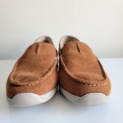 Clark’s Gorwin Men\'s Brown Leather Loafers‎ Slip-On  Sz 12 s-l400.jpg main image 2