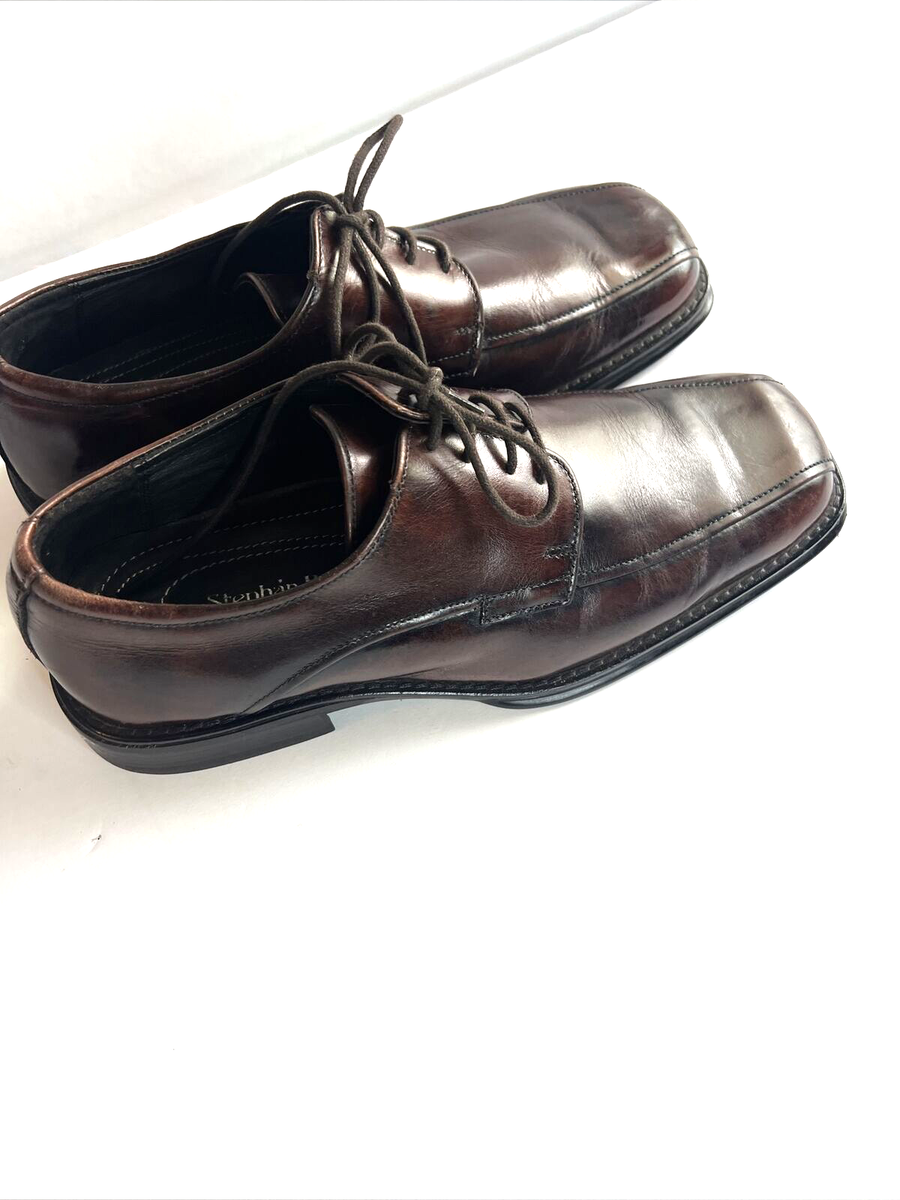 Stephan Bossi Dress Shoe Men\'s 9 M Brown Oxford Derby Tan Stephan Bossi | Shoes | Stephan Bossi Mens Dress Shoes Size  main image 2