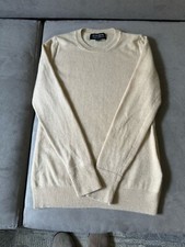 Banana Republic Todd  Duncan Women L/S Camel Crew Cashmere Sweater XS