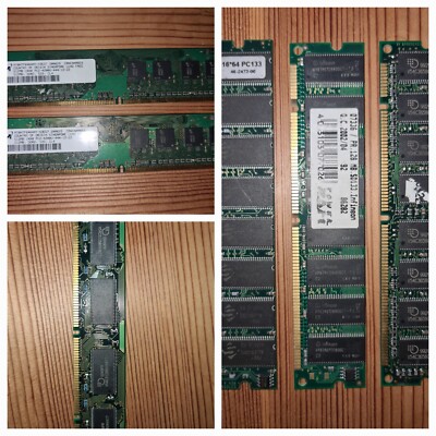 RAM Arbeitsspeicher 512 MB, 128 MB Verschiedene Arten