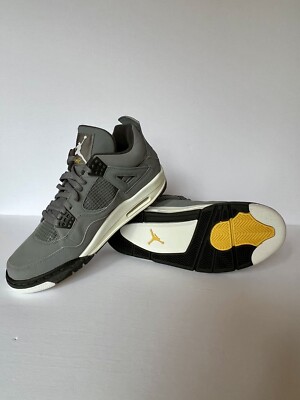 NEW NIKE Air Jordan 4 Retro SIZE 10.5 2004 Cool Grey NIB Unworn in
