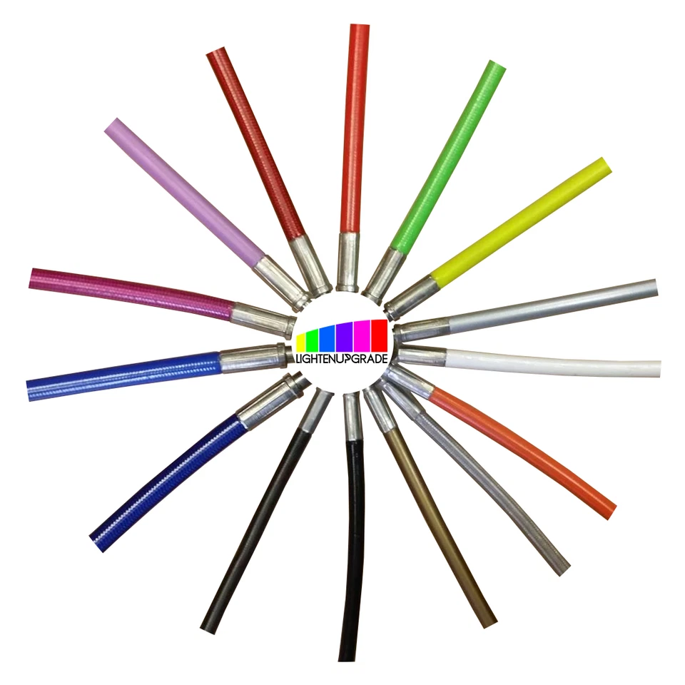 TRANS BLUE RSV Mille 1000 98-00 HEL braided FR & RR brake hoses STD Setup - Image 4 of 4