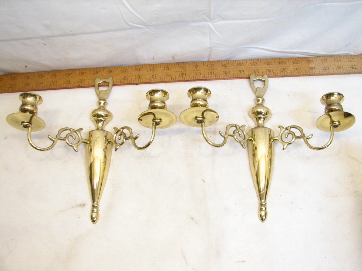 Colonial candle wall sconces online