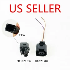 Outer Ambient Air Temperature Sensor With Plug Pigtail For VW Jetta Passat Audi