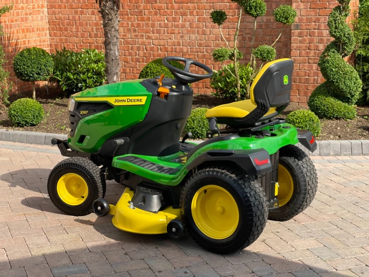 John Deere X167 Ride On Mower New Lawnmower Sit On Mower